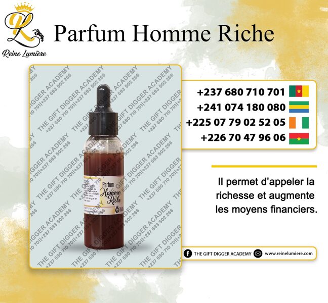 PARFUM HOMME RICHE