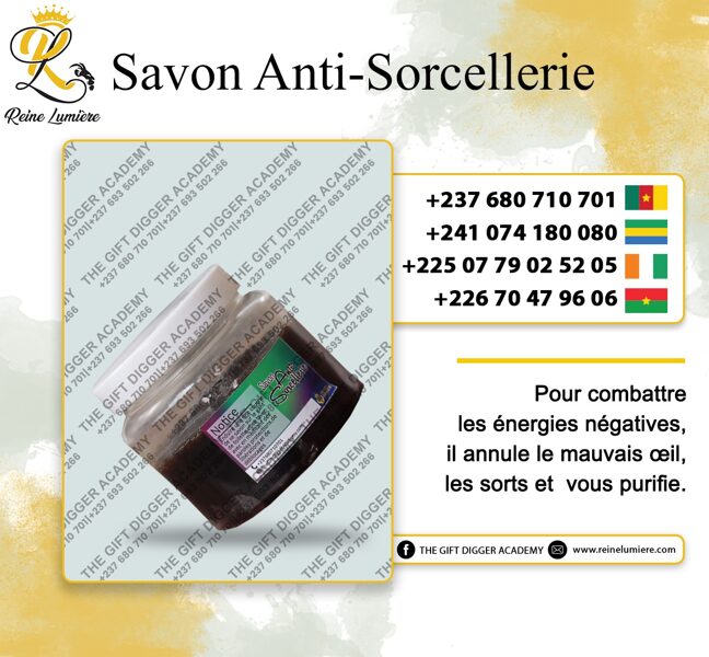 SAVON ANTI-SORCELLERIE